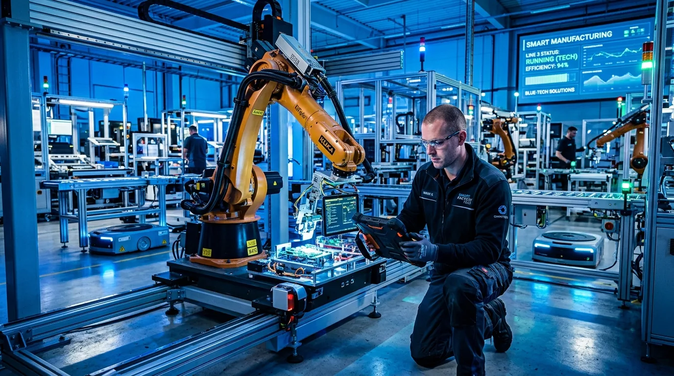 Mecânica ou Automação Industrial: Qual Formação Paga Melhor na Indústria 4.0?